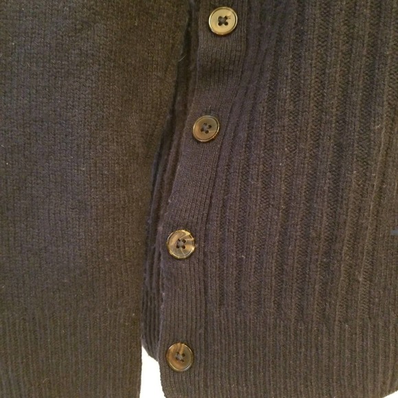 Madewell Pinewood 100% Merino Wool Sweater Navy XS - Picture 10 of 16